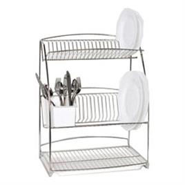 Stainless Steel Three Tier Plate Rack