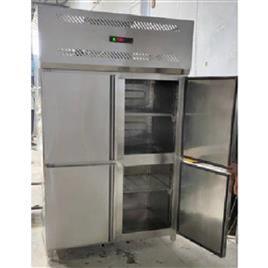 1000L Stainless Steel Four-Door Commercial Deep Freezer