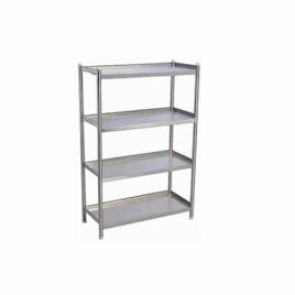 Stainless Steel 4 Shelf Plate Kitchen Rack