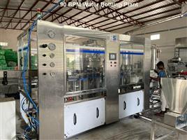 Stainless Steel Water Bottling Plant