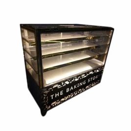 Stainless Steel Glass Refrigerated Display Counter