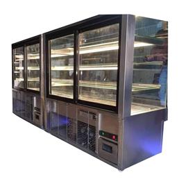 Trendy Stainless Steel Glass Bakery Counter