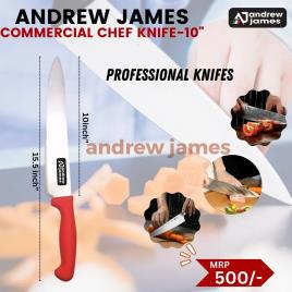 Andrew James 10" Stainless Steel Chef Knife