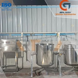 Commercial Stainless Steel Steam Rice Vessel