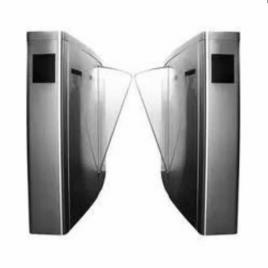 Silver Automatic Flap Barrier