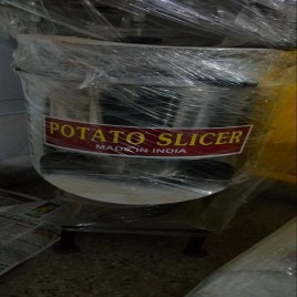Automatic Stainless Steel Potato Slicer, 1 HP