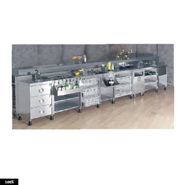 Steel Bar Cabinet