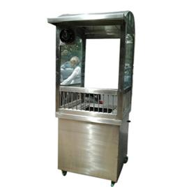 Stainless Steel Barbeque Service Counter with Refrigeration