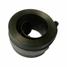 Black Stainless Steel Milling Machine Clock Spring, 0.4 Inch