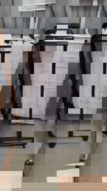 Stainless Steel Tool Trolley, Black & White