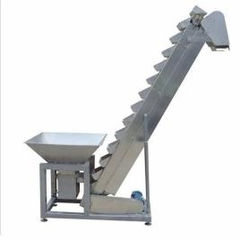 Stainless Steel Bucket Elevator Conveyor, 1 Ton/Hour