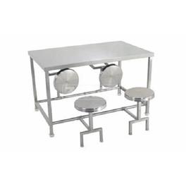 Steel Canteen Dining Table