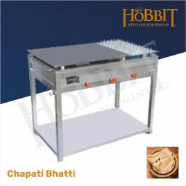 Rectangular Stainless Steel Bhatti