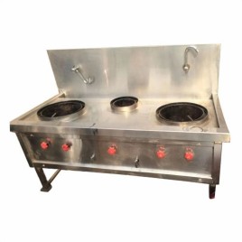 Stainless Steel Commercial Cooking Range
