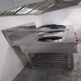 3 Burner Commercial Stainless Steel Range