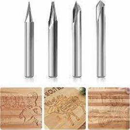 Stainless Steel CNC Milling Bit, 1 Inch