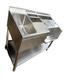 Stainless Steel Bar Station, 6 Bottle Capacity