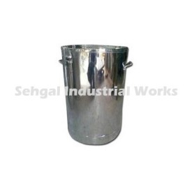 Stainless Steel Industrial Container, 500 & 750 L Storage