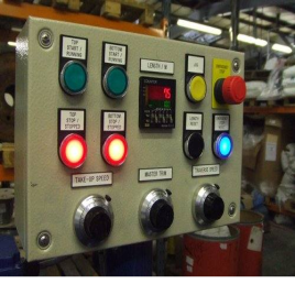Generator Stainless Steel Control Panel