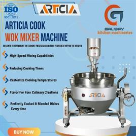 Stainless Steel Cooking Wok Machine