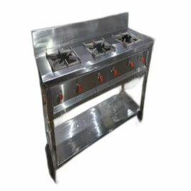 Stainless Steel Commercial Gas Range