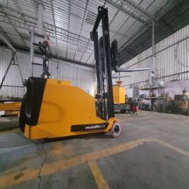 Stainless Steel Electric Counter Balance Stacker, Battery Powered