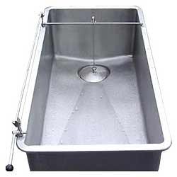 Cuboidal Stainless Steel Weigh Bowl, 300-500 Kgs