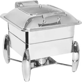 6.5L Hydraulic Chafer, Stainless Steel