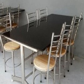 Steel Dining Table Set