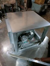 Stainless Steel Direct Inline Cabinet Fan