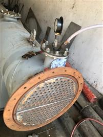 Industrial Stainless Steel Double Pass Condenser