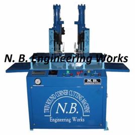 Industrial Stainless Steel Double Round Cutter Machine, 50mm