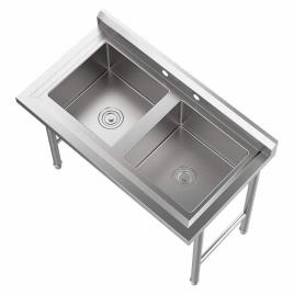 Steel Double Sink