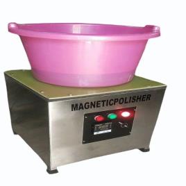 Stainless Steel Electric Magnetic Polisher, 1 HP