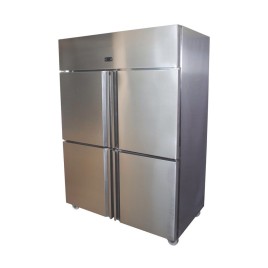 Stainless Steel Electricity Four Door Side by Side Refrigerator