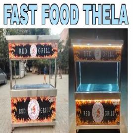 Stainless Steel Fast Food Display