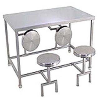 Stainless Steel Folding Dining Table