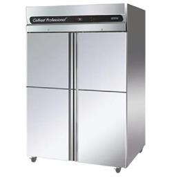 Vertical Stainless Steel Four Door Refrigerator