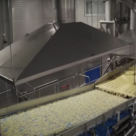 Industrial Stainless Steel Frozen Fries Line