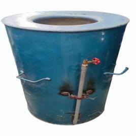 Stainless Steel Gas Drum Cooking Machine