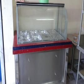 SS & Glass Curry Point Counter