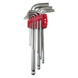 Stainless Steel Hexagonal Ultraball L-Wrench Set