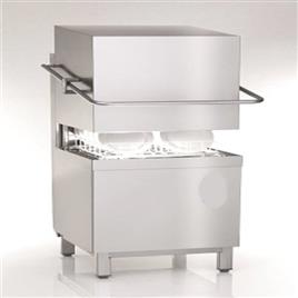 Stainless Steel Hood Dishwashing Equipment, 1000 Plates/Hr