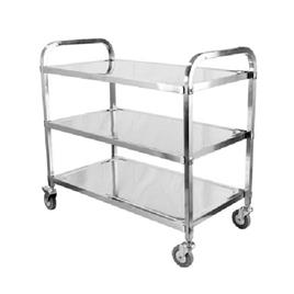 Stainless Steel Cleaning Trolley