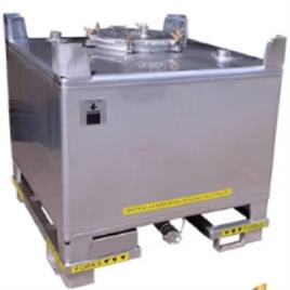 Stainless Steel IBC Storage Tank, 500 Liter