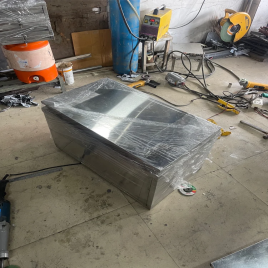 Stainless Steel Ice Box - 50 Litre Square