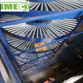 Gravity Free Flow Roller Conveyor