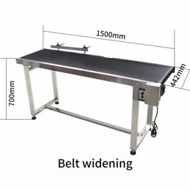 Stainless Steel Inkjet Printer Belt Conveyor