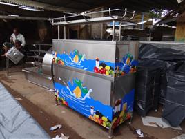 Stainless Steel Juice Stall Counter