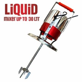 Stainless Steel Industrial Liquid Mixer, Semi Automatic